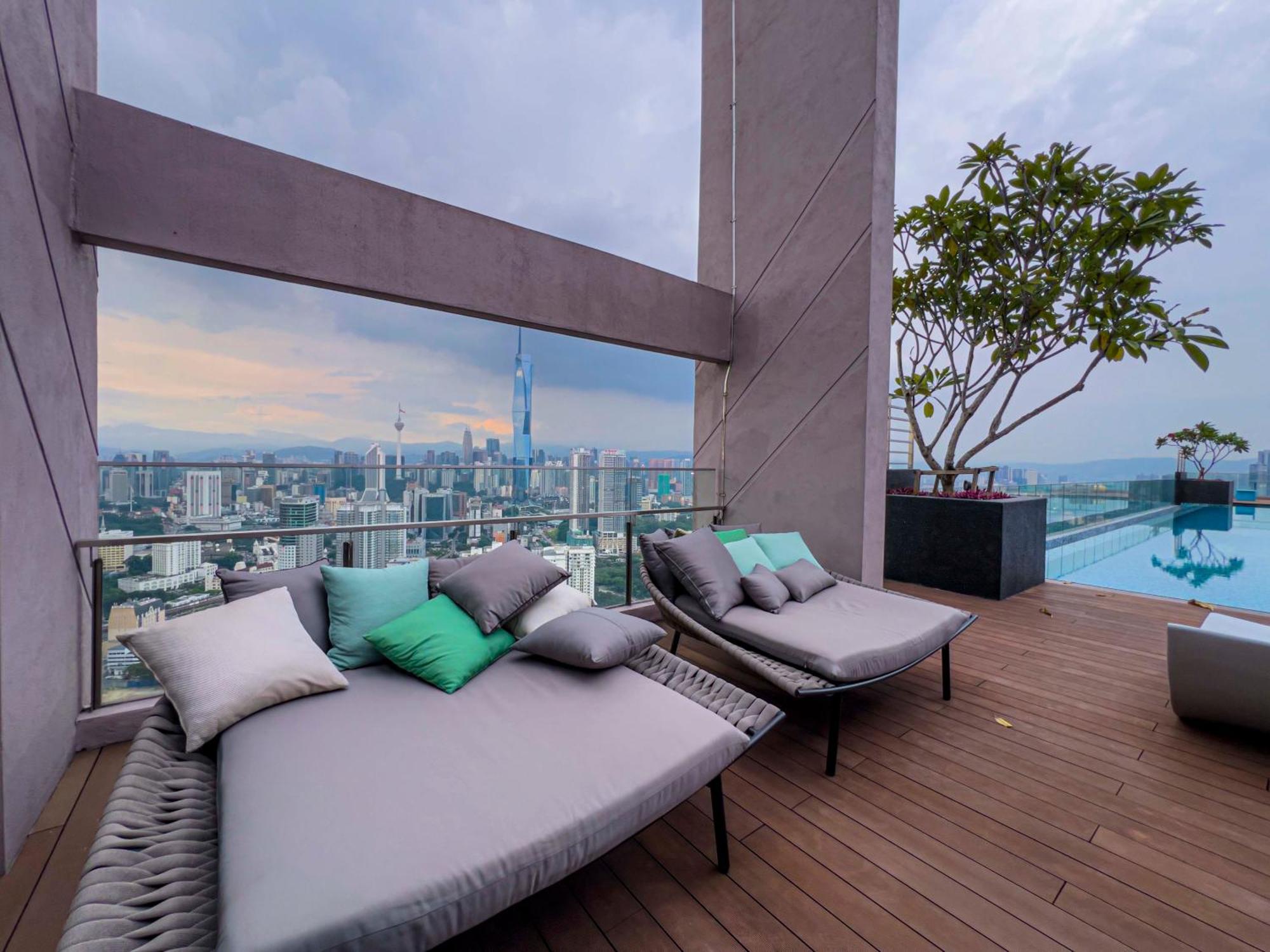 Sky Pool Suites Kl Sentral - Riveria City Kuala Lumpur Buitenkant foto